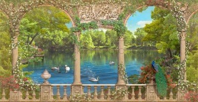 Фреска Affresco 4978 Фреска Affresco Пейзаж 4978