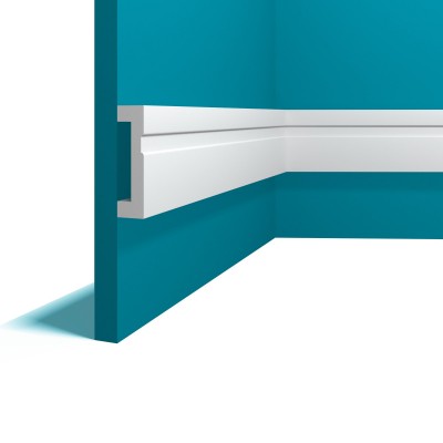 Плинтус Perfect P01 Напольный плинтус Перфект 70*19*2000мм