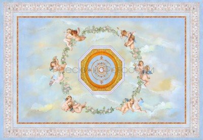 Фреска Affresco 9046 Фреска Affresco Сюжеты для потолков  9046 