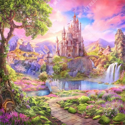 Фреска Affresco AF684-COL4  Фреска Affresco СКАЗКИ AFFRESCO AF684-COL4 