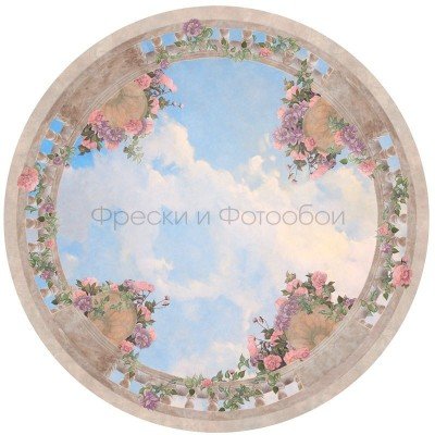 Фреска Affresco 9052   Фреска Affresco Сюжеты для потолков  9052