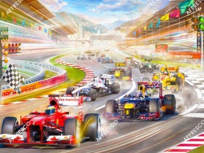 Фреска Affresco AF686-COL1  Фреска Affresco СКАЗКИ AFFRESCO AF686-COL1 