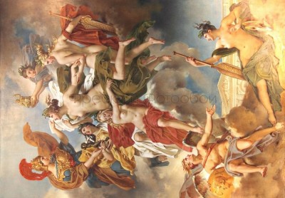 Фреска Affresco 9106 Фреска Affresco Сюжеты для потолков  9106