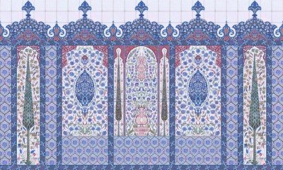 Фреска Affresco Fairy tale color 2  Фреска Affresco Цветариум Fairy tale color 2 