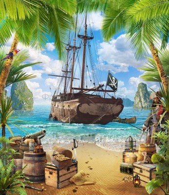 Фреска Affresco 6340 Фреска Affresco Детские 6340