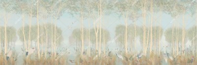 Фреска Affresco AB135-COL1  Фреска Affresco VESNA AB135-COL1 