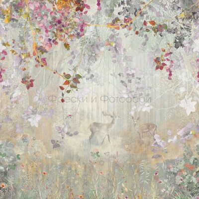 Фреска Affresco ID136011 Фреска Affresco Ботаника ID136011