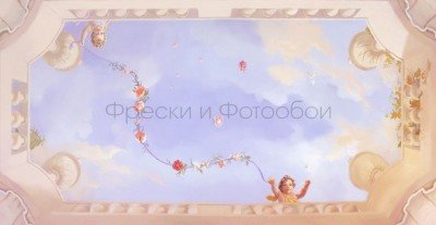 Фреска Affresco 9115 Фреска Affresco Сюжеты для потолков  9115 