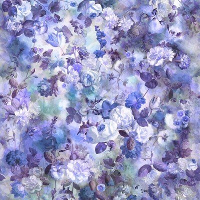 Фреска Affresco Flower festival color 2  Фреска Affresco Цветариум Flower festival color 2 