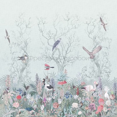 Фреска Affresco ID136016 Фреска Affresco Ботаника ID136016