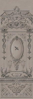 Фреска Affresco Frame 1 color 2  Фреска Affresco Цветариум Frame 1 color 2 