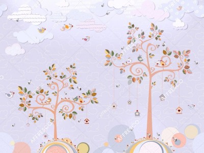 Фреска Affresco AH651-COL3  Фреска Affresco СКАЗКИ AFFRESCO AH651-COL3 