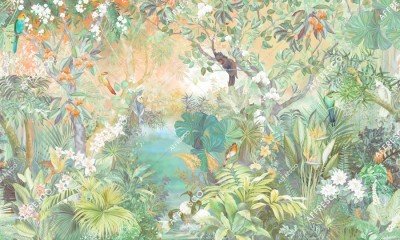 Фреска Affresco AF510-COL4 Фреска Affresco Atmosphere AF510-COL4