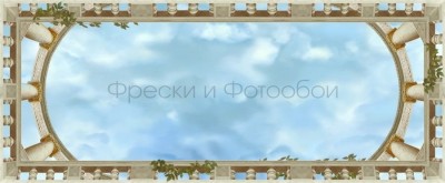 Фреска Affresco 9139 Фреска Affresco Сюжеты для потолков  9139 