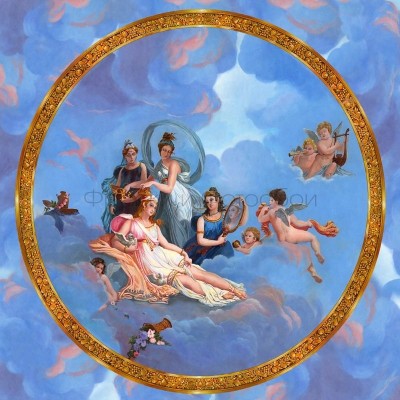 Фреска Affresco 9141 Фреска Affresco Сюжеты для потолков  9141 