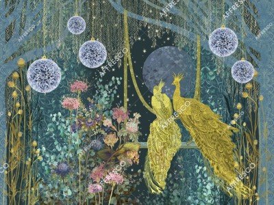 Фреска Affresco AB138-COL1  Фреска Affresco VESNA AB138-COL1 