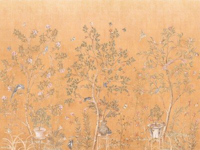 Фреска Affresco Garden paradise color 4  Фреска Affresco Цветариум Garden paradise color 4 