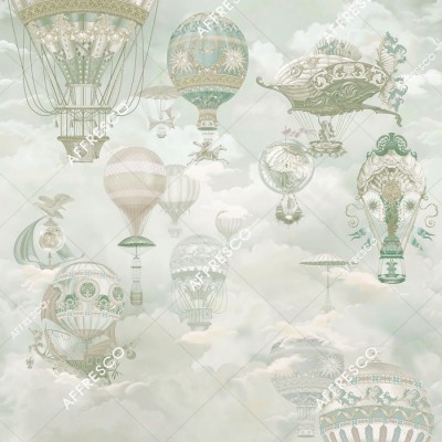 Фреска Affresco AK612-COL3  Фреска Affresco СКАЗКИ AFFRESCO AK612-COL3 