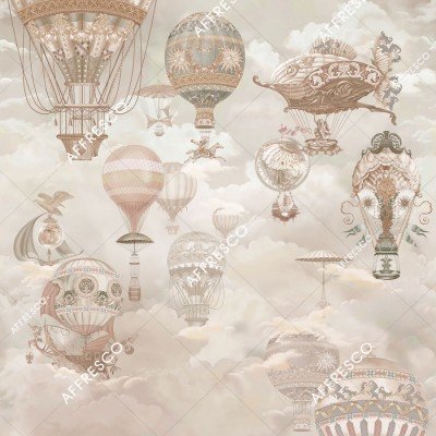 Фреска Affresco AK612-COL4  Фреска Affresco СКАЗКИ AFFRESCO AK612-COL4 