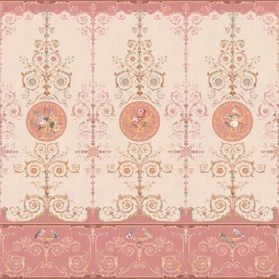 Фреска Affresco Hermitage color 2  Фреска Affresco Цветариум Hermitage color 2 