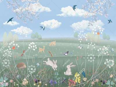 Фреска Affresco AL606-COL1  Фреска Affresco СКАЗКИ AFFRESCO AL606-COL1 