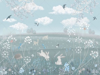 Фреска Affresco AL606-COL3  Фреска Affresco СКАЗКИ AFFRESCO AL606-COL3 