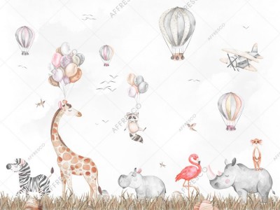 Фреска Affresco DP621-COL2  Фреска Affresco СКАЗКИ AFFRESCO DP621-COL2 