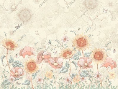 Фреска Affresco DP667-COL1  Фреска Affresco СКАЗКИ AFFRESCO DP667-COL1 