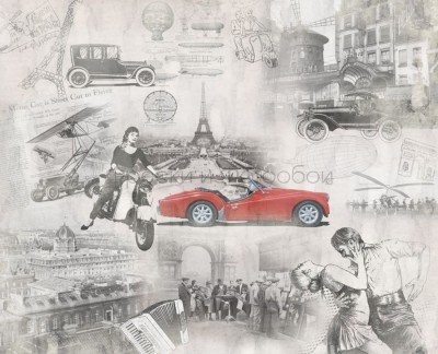 Фреска Affresco 7084 Фреска Affresco Карты и графика 7084