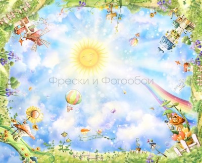 Фреска Affresco 9168 Фреска Affresco Сюжеты для потолков  9168