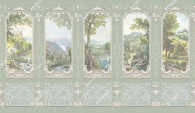 Фреска Affresco aff 733 vel 489  Фреска Affresco Empire aff 733 vel 489 