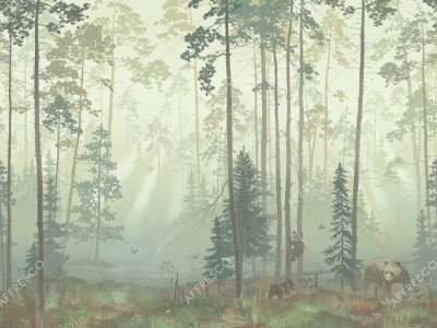 Фреска Affresco AB324-COL2   Фреска Affresco Exclusive AB324-COL2 