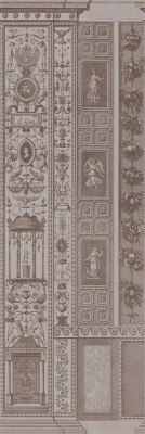 Фреска Affresco Raphael color 1  Фреска Affresco Цветариум Raphael color 1 