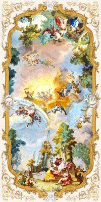 Фреска Affresco 9803 Фреска Affresco Сюжеты для потолков  9803 