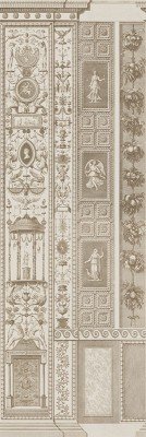 Фреска Affresco Raphael color 3  Фреска Affresco Цветариум Raphael color 3 