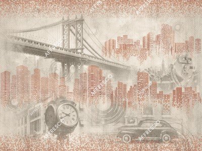 Фреска Affresco DP405-COL2  Фреска Affresco Trend Art DP405-COL2 