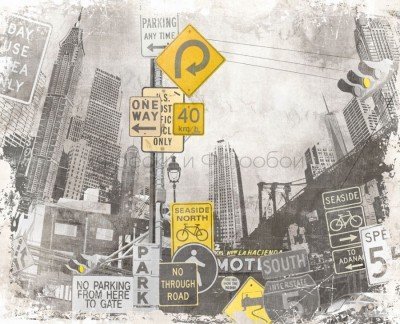 Фреска Affresco 7111 Фреска Affresco Карты и графика 7111