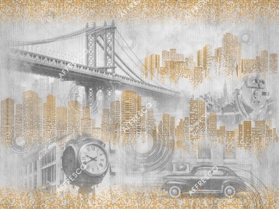 Фреска Affresco DP405-COL3  Фреска Affresco Trend Art DP405-COL3 