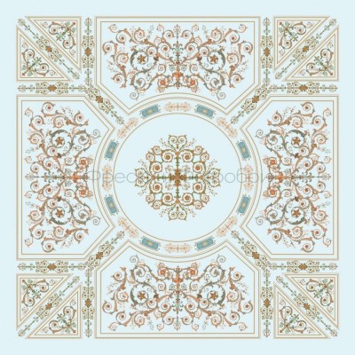 Фреска Affresco 9809 Фреска Affresco Сюжеты для потолков  9809