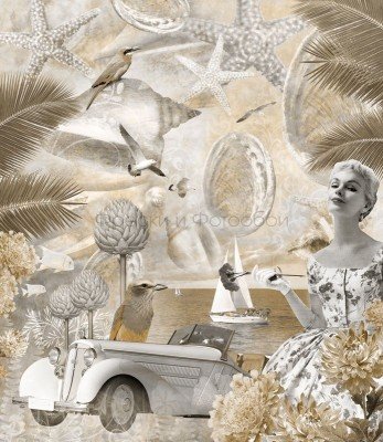 Фреска Affresco 7134 Фреска Affresco Карты и графика 7134 