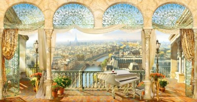 Фреска Affresco 6327 Фреска Affresco Пейзаж 6327