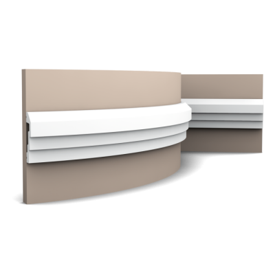 Гибкий молдинг Orac Decor P7070F  Гибкий молдинг Orac Decor 74*22*2000мм