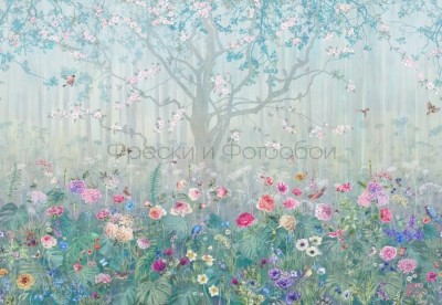 Фреска Affresco ID135836 Фреска Affresco Ботаника ID135836