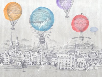 Фреска Affresco DP409-COL3  Фреска Affresco Trend Art DP409-COL3 