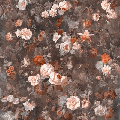 Фреска Affresco Wild garden color 4  Фреска Affresco Цветариум Wild garden color 4 