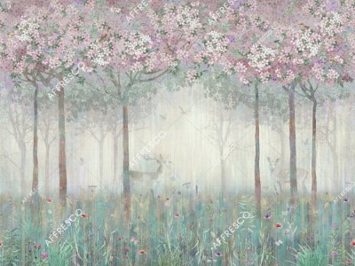 Фреска Affresco AB693-COL2  Фреска Affresco СКАЗКИ AFFRESCO AB693-COL2 