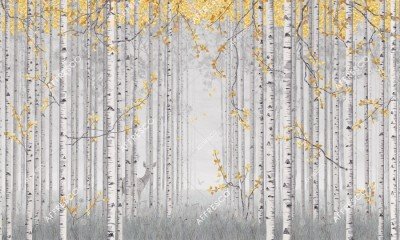 Фреска Affresco AL46-COL1  Фреска Affresco Dream forest AL46-COL1 