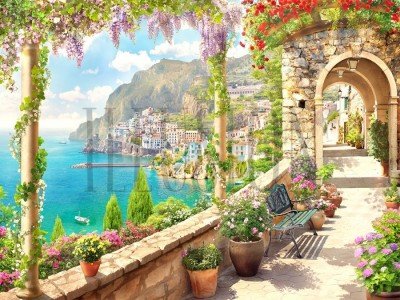 Фреска Affresco AG234  Фреска Affresco Illusion AG234 