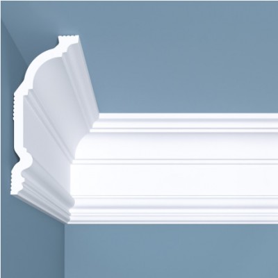 Потолочный плинтус Bello Deco K2 Плинтус для натяжного потолка Белло Деко 140*60*200мм