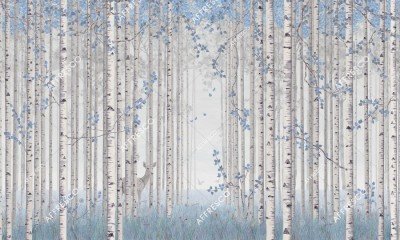 Фреска Affresco AL46-COL2  Фреска Affresco Dream forest  AL46-COL2 